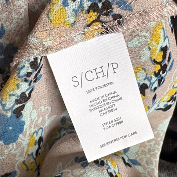 Cabi 50/50 Sheer Button Up Blouse Style #5221 - Picture 5 of 5